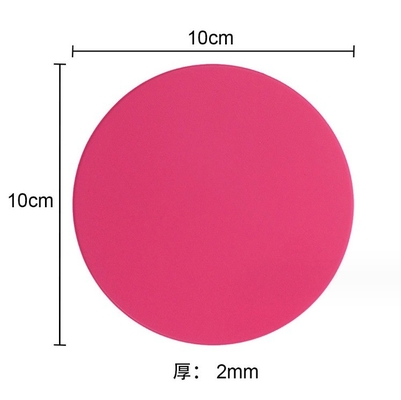 Silicone Coaster 10CM Round Insulation Pad Table Decoration Accessories Type Mats Pads