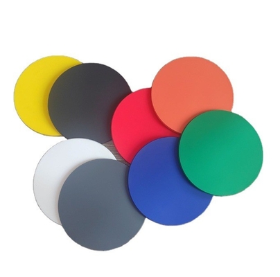 Round Custom Printed Logo Coaster for Drink Cup Mat Soft PVC Coaster in Durable Material