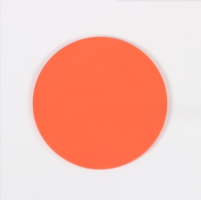 Table Mat Drink Coaster PVC Waterproof Heat Insulation Round Fashion Colorful Coasters