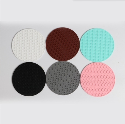 Creative Honeycomb Cup Coaster for Insulation and Anti-slip Silicone Cup Cushion