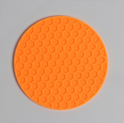 Creative Honeycomb Cup Coaster for Insulation and Anti-slip Silicone Cup Cushion