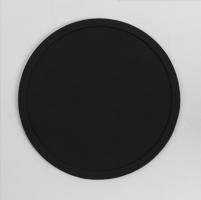 Custom Round Silicone Drink Coaster None Design Style for Dining Table