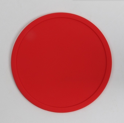 Custom Round Silicone Drink Coaster None Design Style for Dining Table