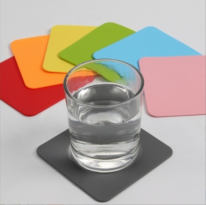 Non-Slip Silicone Cup Coaster Heat Resistant Coaster for Drinks on Table Decoration