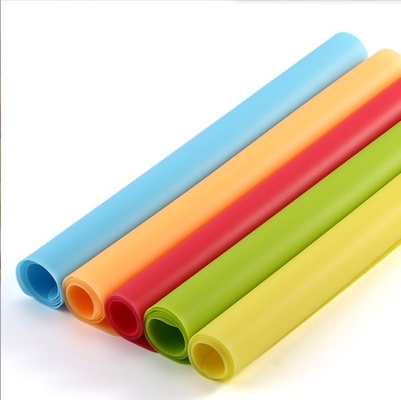Stocked Square Colorful Non-slip Silicone Drink Coasters Cup Pad Mat Design Style None