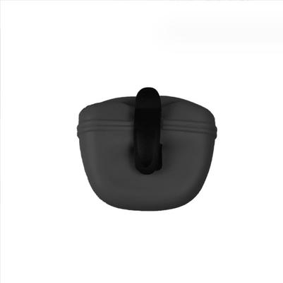 Cutting Service Silicone Portable Dog Treat Bag with Magnetic Closure and Waist Clip Pouch
