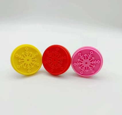 Cookie Stamps Wooden Handle Silicone Christmas Biscuit Cutter for Sustainable Baking
