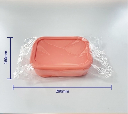 Food Container and Kitchen Storage for Adults 3 Compartments Silicone Bento Lunch Box