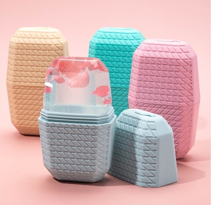 Stocked Silicone Facial Massager for Face and Eyes Food Grade Ice Roller Skin Care Cube