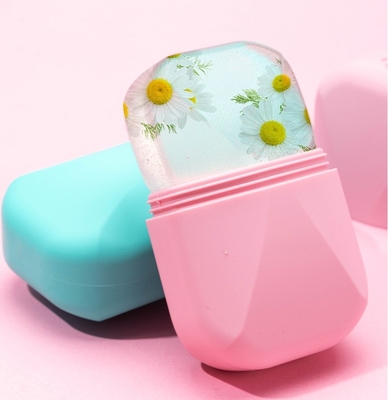 Facial Cooling Eye Body Skin Care Lift Glass For Ice Globes Ice Roller Made Of Silicone