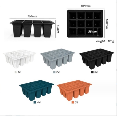 Reusable Silicone Plastic Nursery Tray for Eco-Friendly Flower Pot Germination