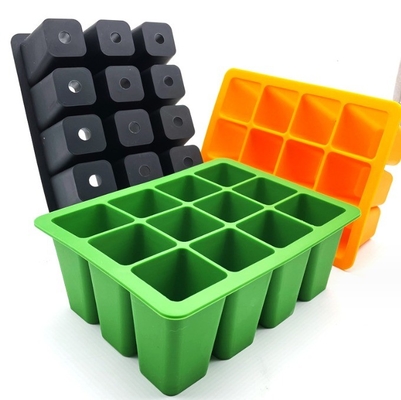 Silicone Nursery Trays Lids Corrosion Resistant Seed Germination Tray for Greenhouse