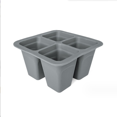Reusable Seedling Pot Germination Tray Silicone Nursery Tray for Garden Seed Starting