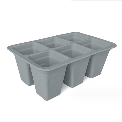 Convenient Planting with Reusable Silicone Seed Starting Trays and Nursery Trays Lids