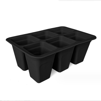 Convenient Planting with Reusable Silicone Seed Starting Trays and Nursery Trays Lids