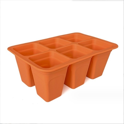 Convenient Planting with Reusable Silicone Seed Starting Trays and Nursery Trays Lids
