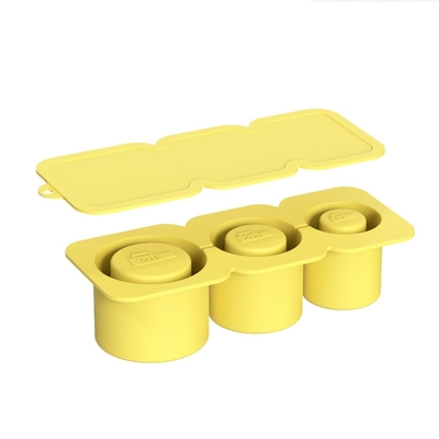 Ice Cream Tools 2024 Silicone Cylinder Ice Mold with Lid and Bin for Freezer Ice Cube Tray