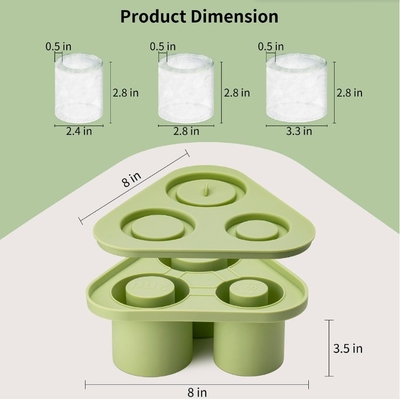 Meterial 100% Food Grade Silicone Kitchen Accessories for Tumbler Cup Ice Cream Makers
